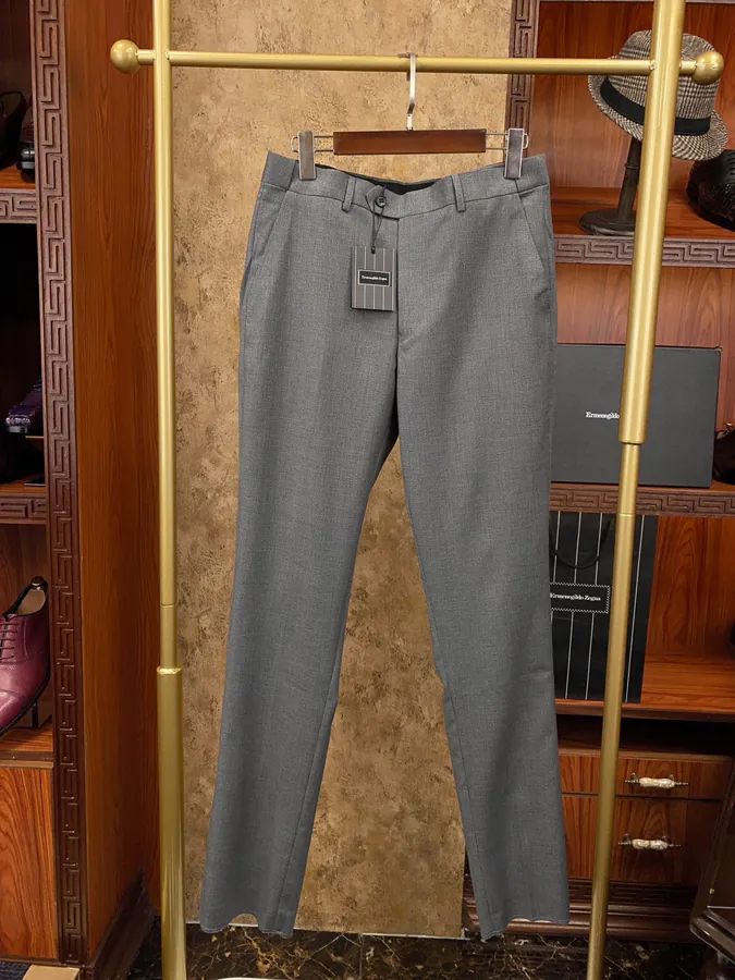 Zegna New Arrival Men's Premium Suit Set (Blazer + Trousers) in Luxury Fabric