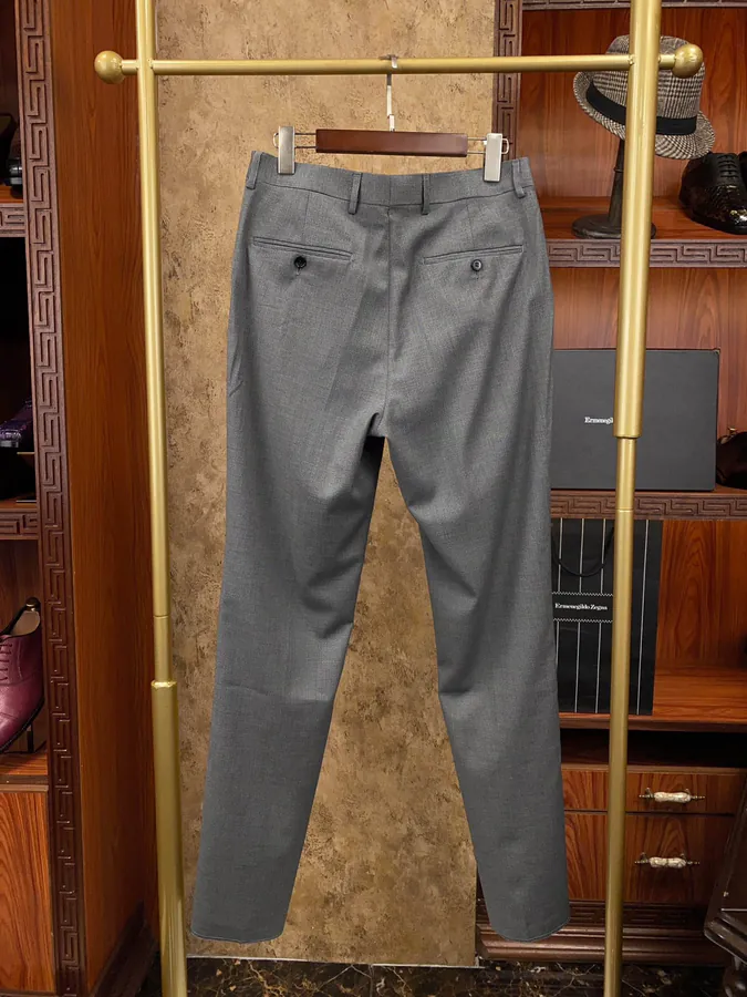 Zegna New Arrival Men's Premium Suit Set (Blazer + Trousers) in Luxury Fabric