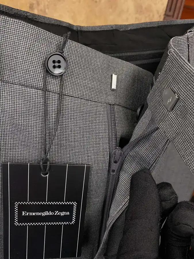 Zegna New Arrival Men's Premium Suit Set (Blazer + Trousers) in Luxury Fabric