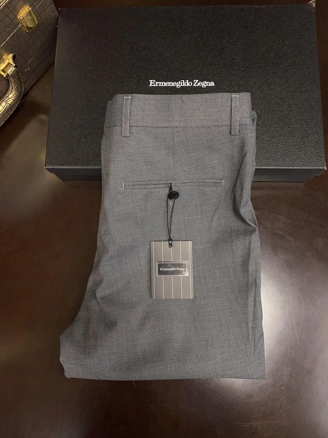 Zegna New Arrival Men's Premium Suit Set (Blazer + Trousers) in Luxury Fabric