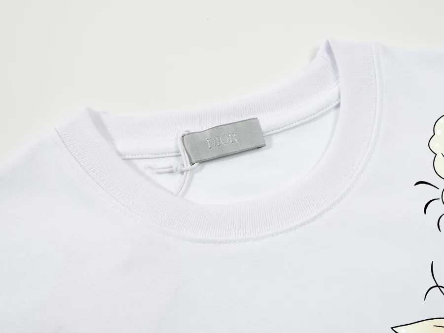 CD Dior Print Letter T Shirt Premium Quality, Comfortable Fit
