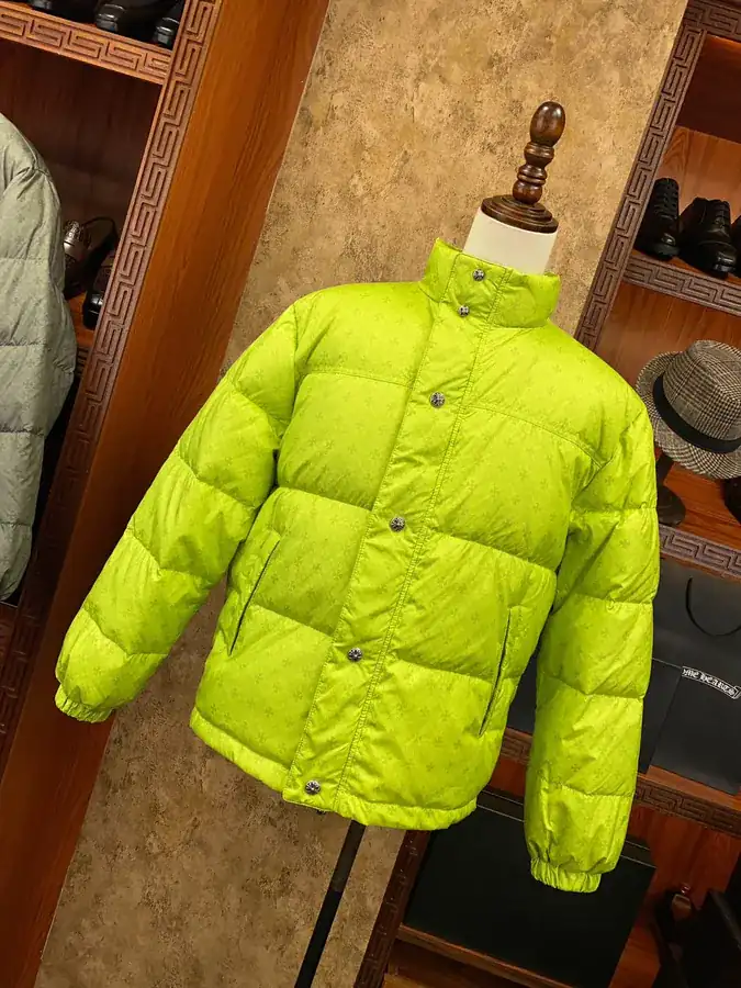 Premium Down Jacket Come Hearts, Dark Pattern Silver Button, Original Edition