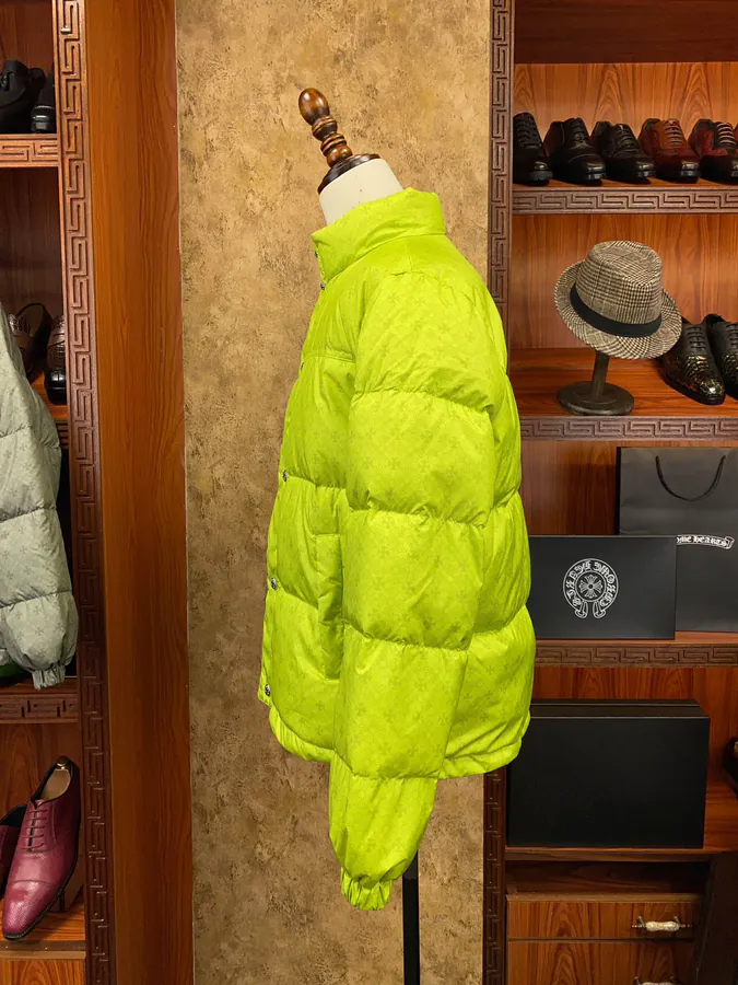 Premium Down Jacket Come Hearts, Dark Pattern Silver Button, Original Edition