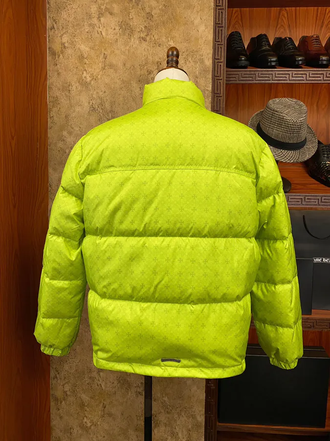 Premium Down Jacket Come Hearts, Dark Pattern Silver Button, Original Edition