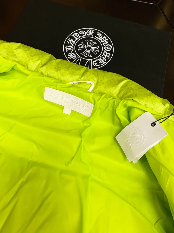 Premium Down Jacket Come Hearts, Dark Pattern Silver Button, Original Edition