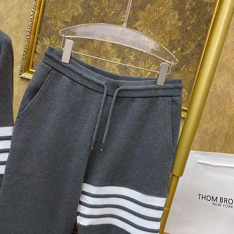 Thom Browne TB Unisex Hoodie Premium Organic Cotton
