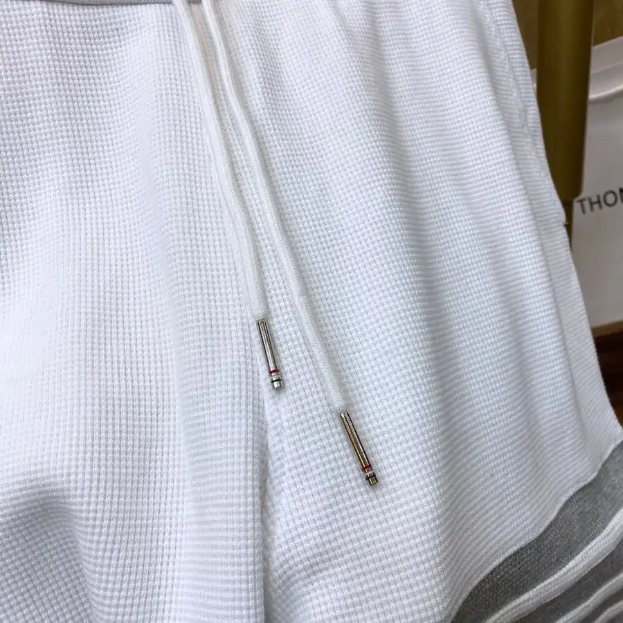 Thom Browne TB Unisex Hoodie in Premium Organic Cotton