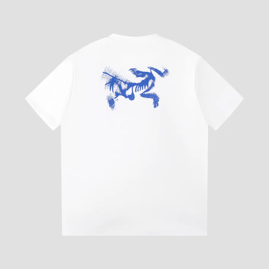Arc’teryx Logo T shirt with Front Embroidery, 60s Double Yarn, 280g Cotton Fabric