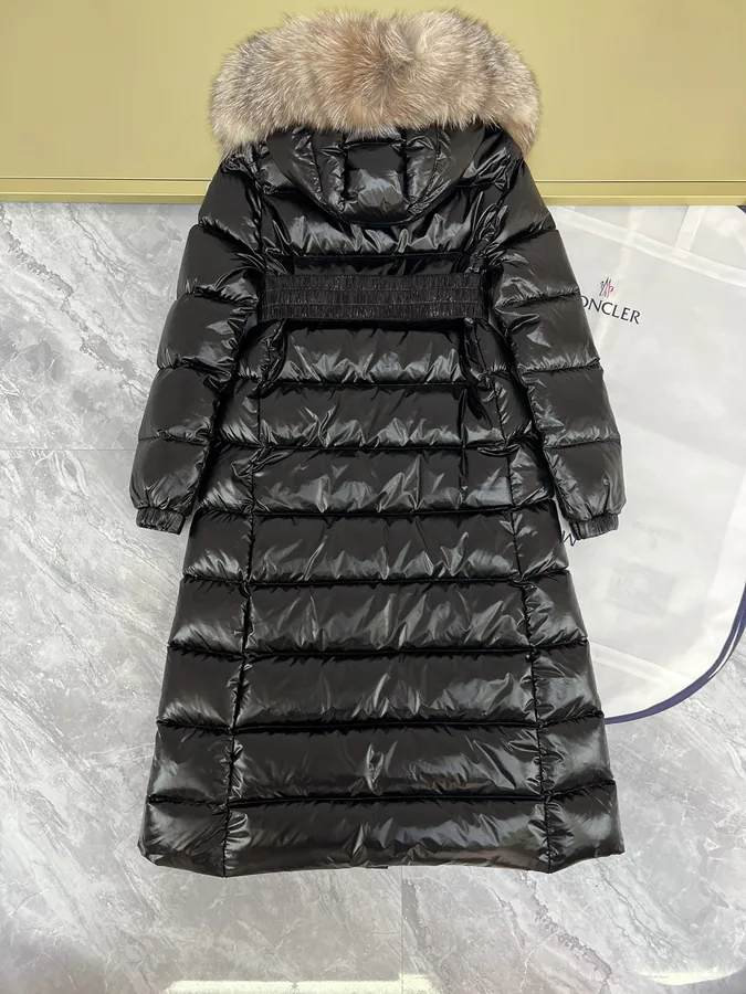 Monc er Hudson Ladies Plus Long Winter Coat