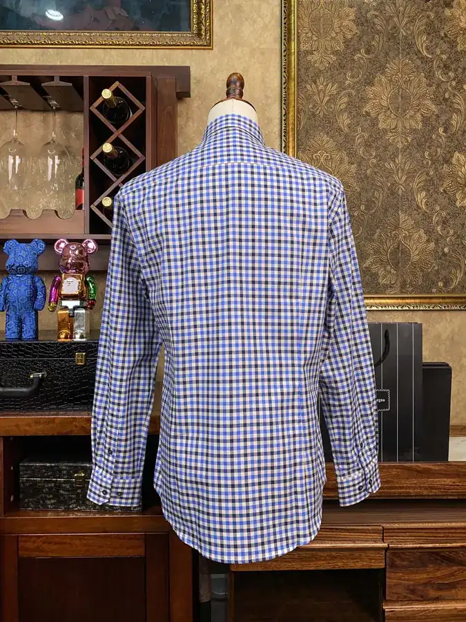 Zegna Premium Series Men's Shirt Luxury A Grade Buttons, Soft Fabric