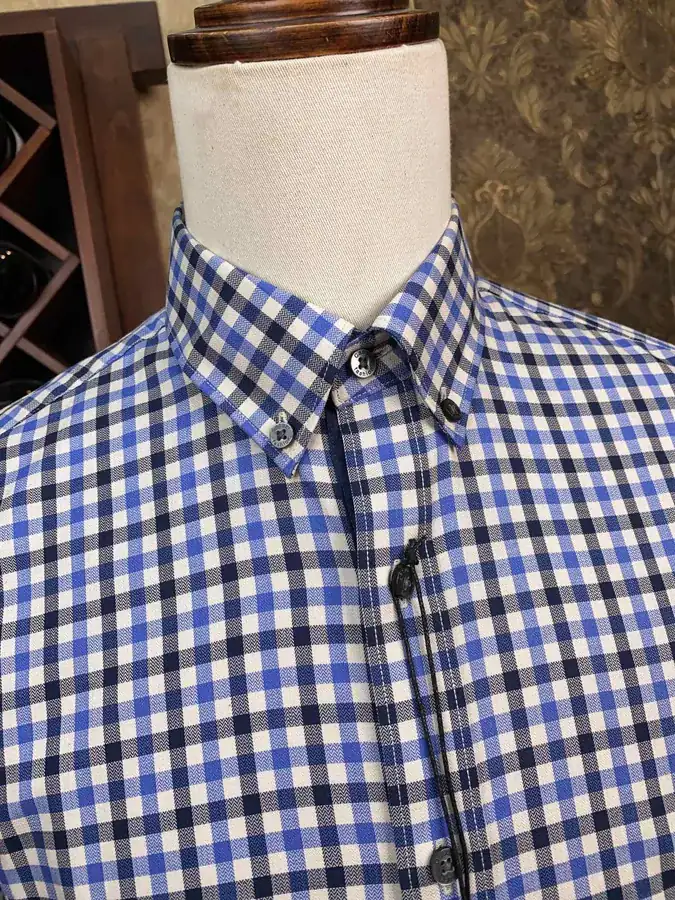 Zegna Premium Series Men's Shirt Luxury A Grade Buttons, Soft Fabric