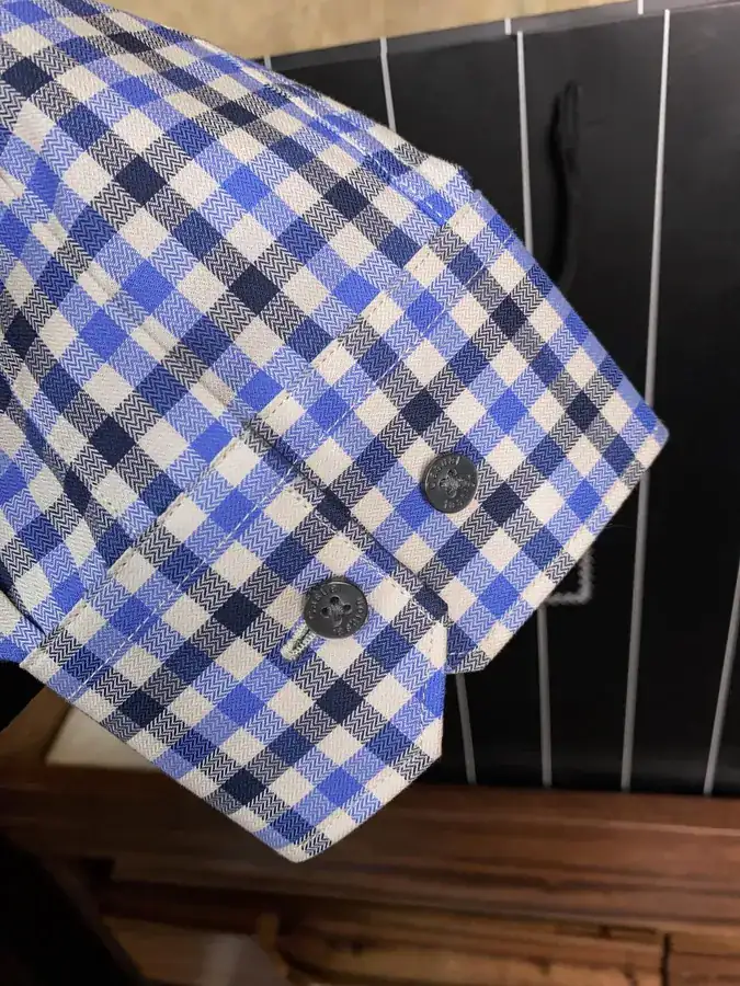 Zegna Premium Series Men's Shirt Luxury A Grade Buttons, Soft Fabric