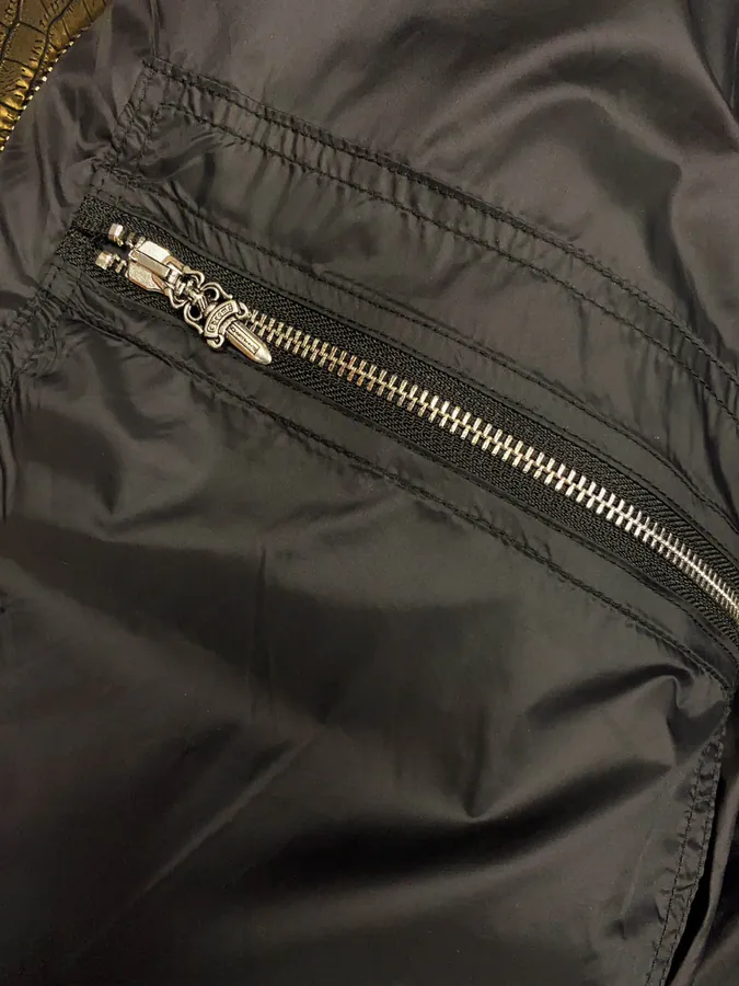 Premium Down Jacket Come Hearts, Dark Pattern Silver Button, Original Purchase