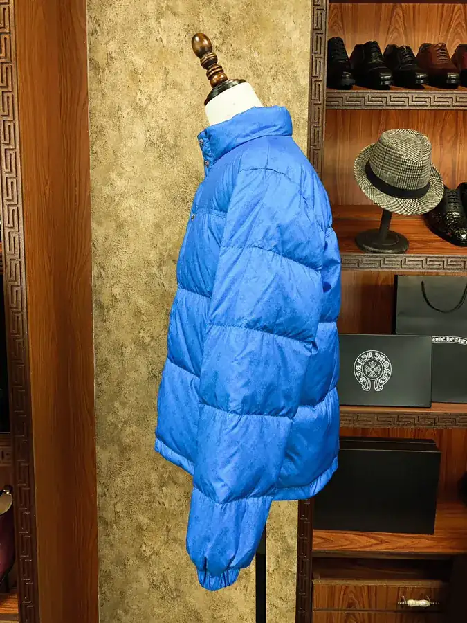 Premium Down Jacket Come Hearts, Dark Pattern Silver Button, Custom Molded Hardware