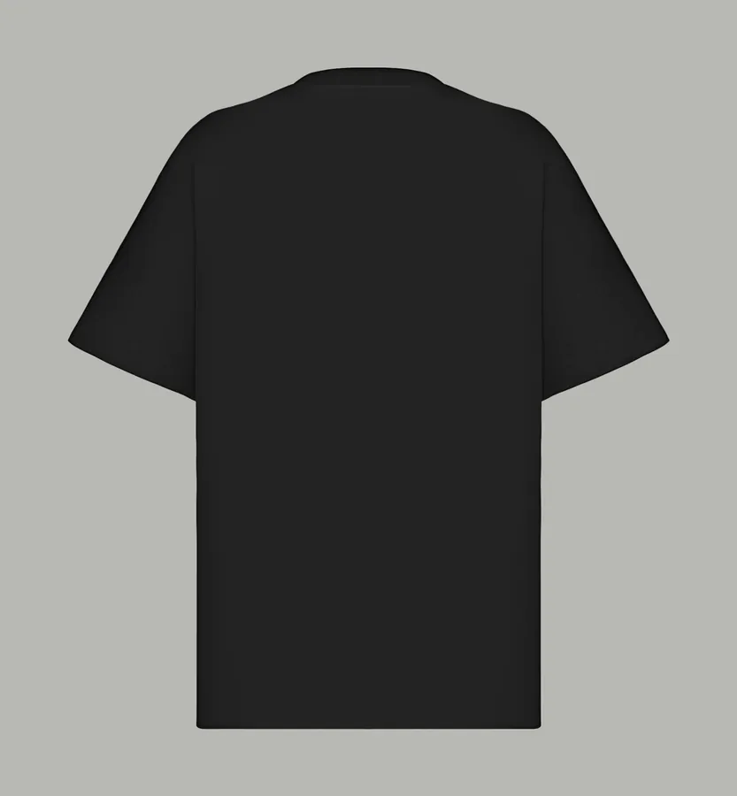 Valentino Classic Logo Print Double Jersey Cotton T Shirt