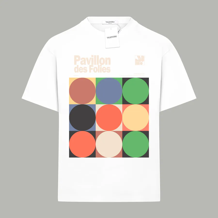 Valentino Classic Logo Print T Shirt