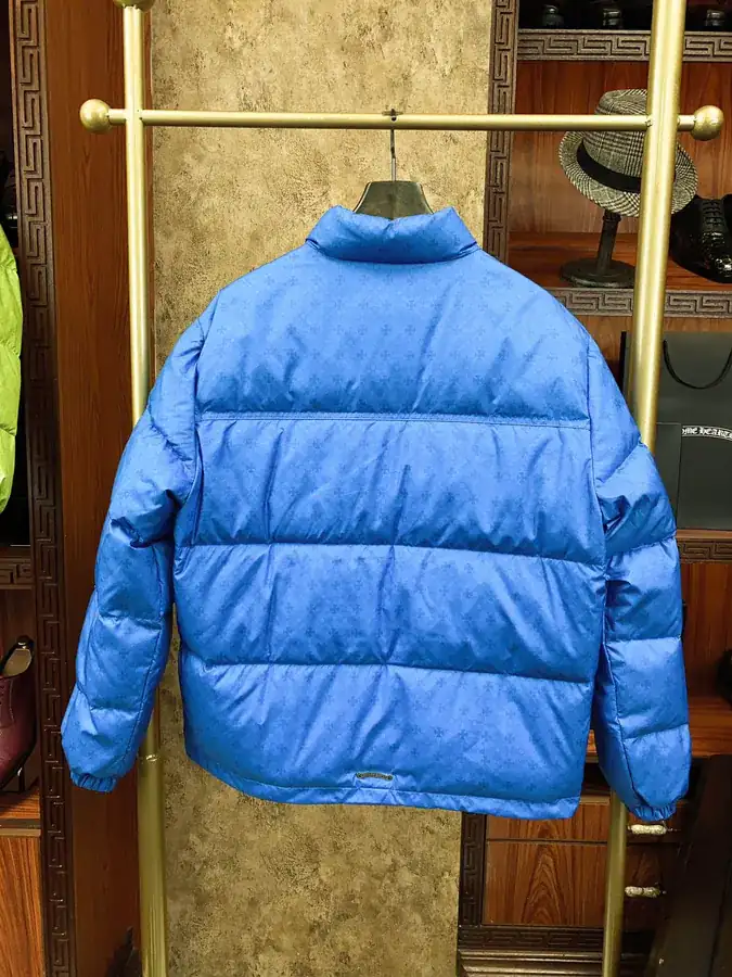 Premium Down Jacket Come Hearts, Dark Pattern Silver Button, Custom Made Black Grey Fabric