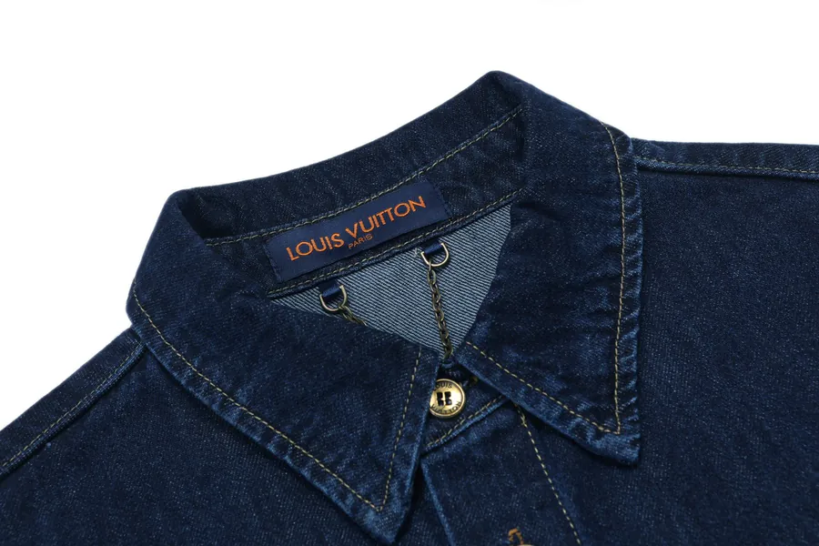 McGraw Logo Embroidered Denim Shirt