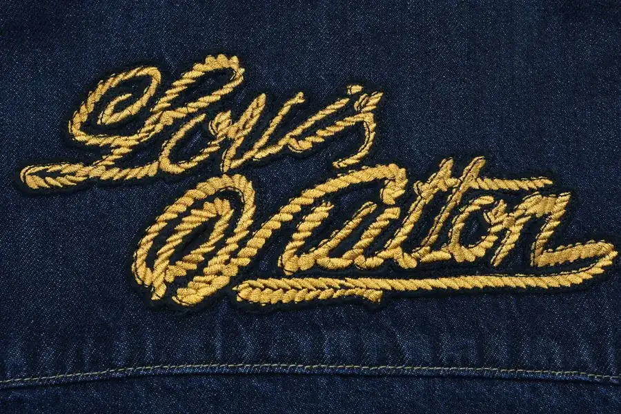 McGraw Logo Embroidered Denim Shirt