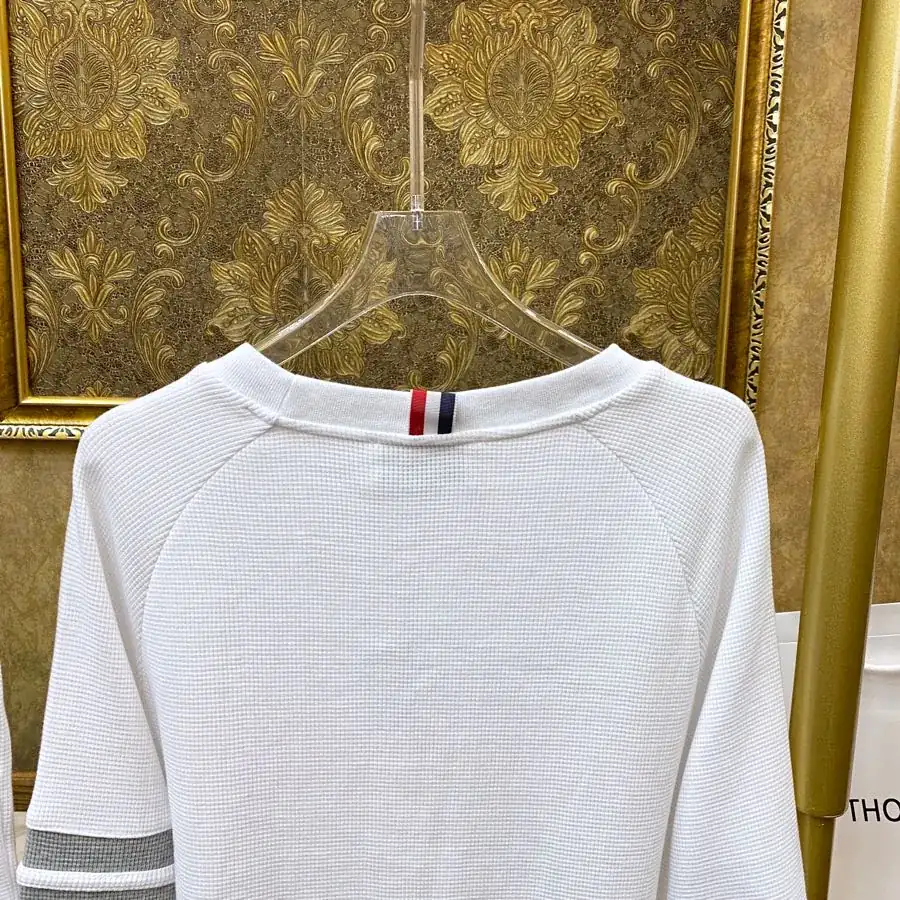Thom Browne TB Unisex Hoodie Premium Organic Cotton