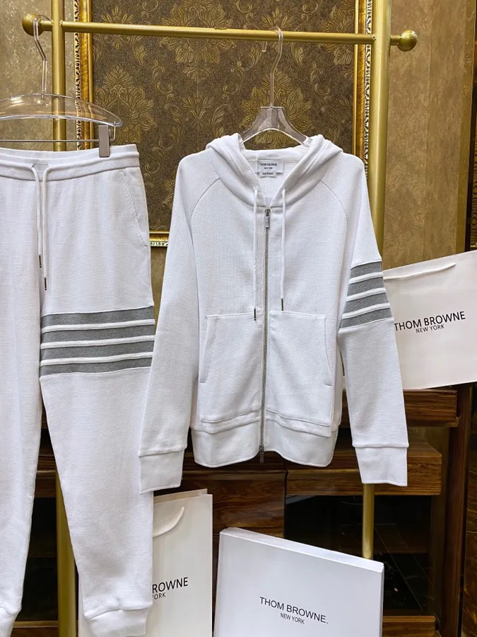 Thom Browne TB Unisex Oversized Crew Neck Sweatshirt