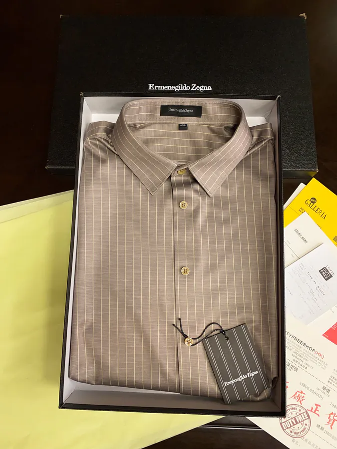 Zegna Premium Men's Shirt New Arrival