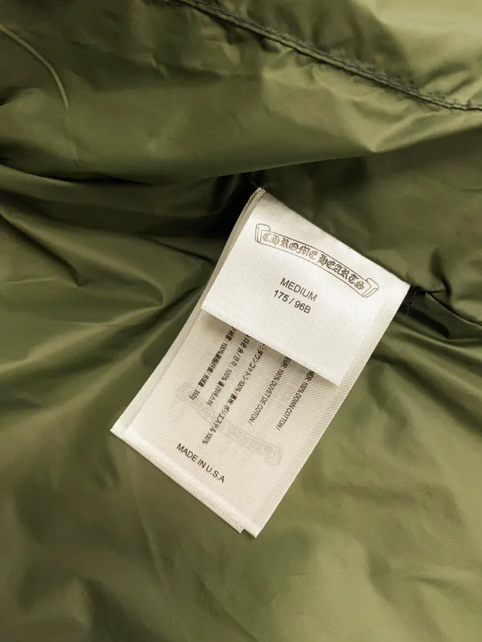 Premium Down Jacket Come Hearts, Dark Pattern Silver Zipper, Custom Made
