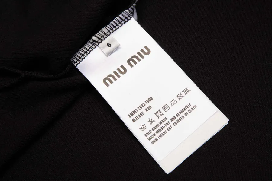 Miumiu New Collection Polo Shirt with Logo