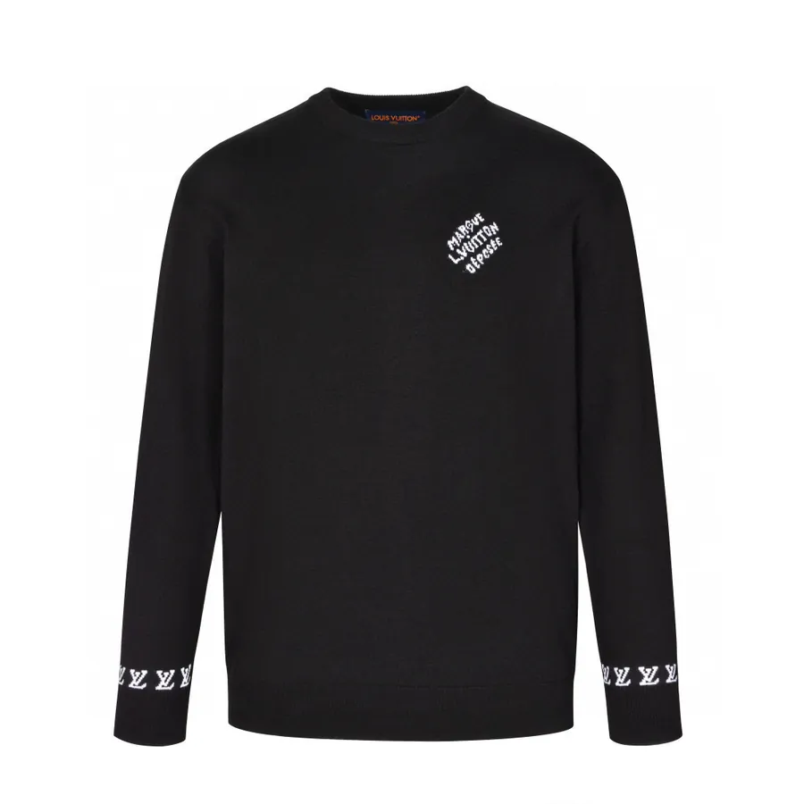 1V Loro Piana 24SS Letter Long Sleeve Sweater