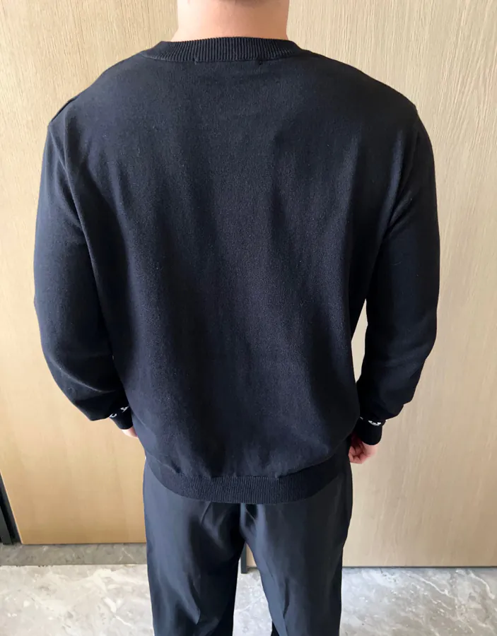 1V Loro Piana 24SS Letter Long Sleeve Sweater