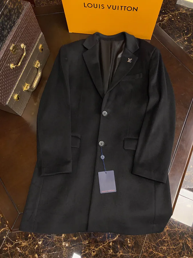 Loro Piana Wool Blend Coat Timeless Classic