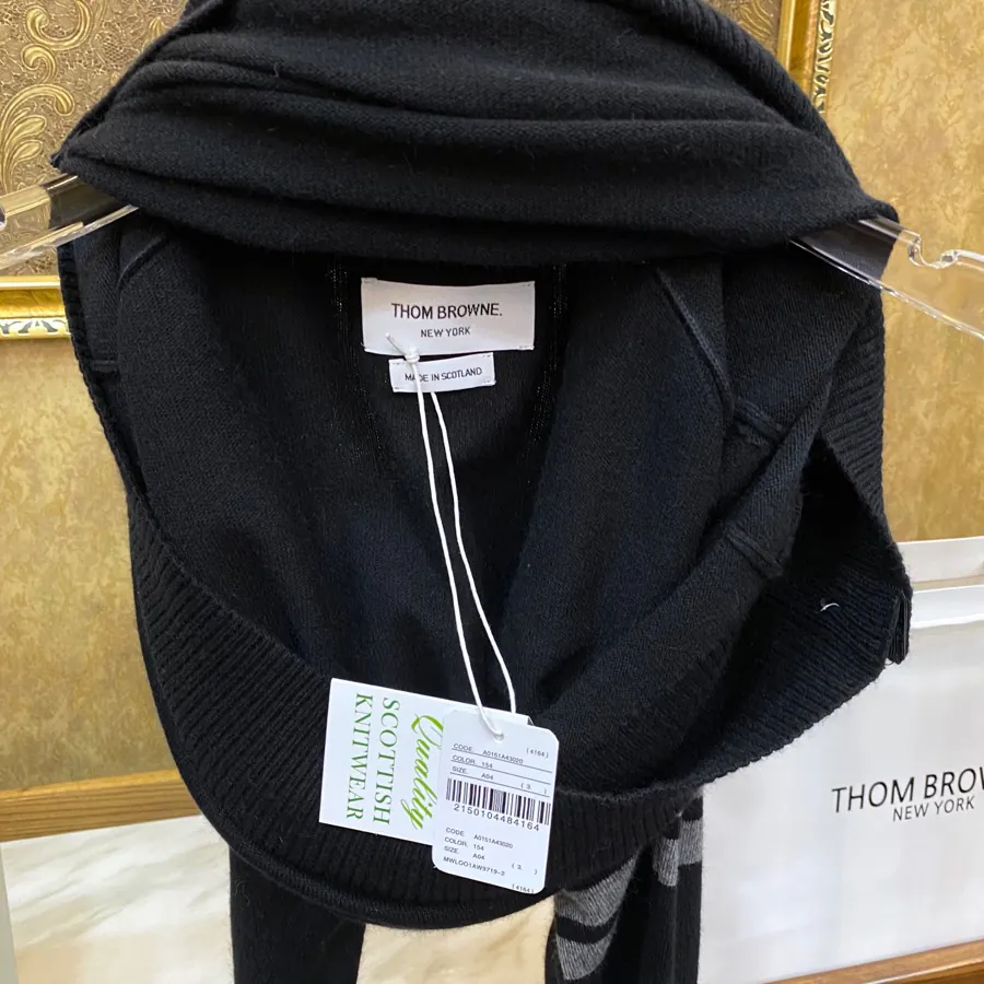 Thom Browne Original Edition Wool Scarf