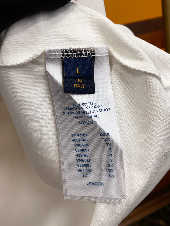 1V Loro Piana Men's and Women's Short Sleeve Trendy and Futuristic Design
