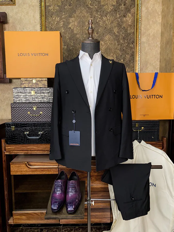 1V Armani Men's Business Suit Set