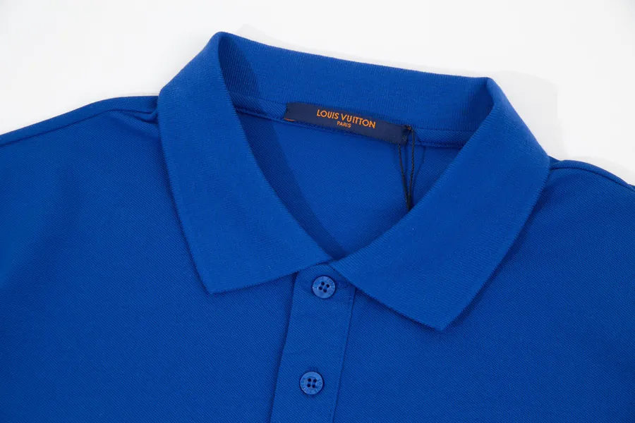 1V Armani Polo Shirt Short Sleeve with Classic Knit Check Pattern