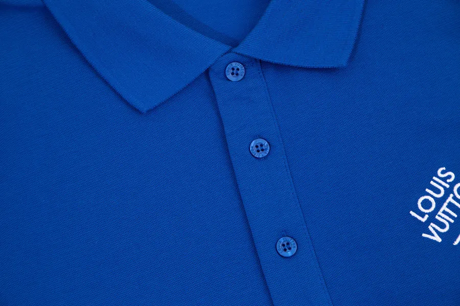 1V Armani Polo Shirt Short Sleeve with Classic Knit Check Pattern