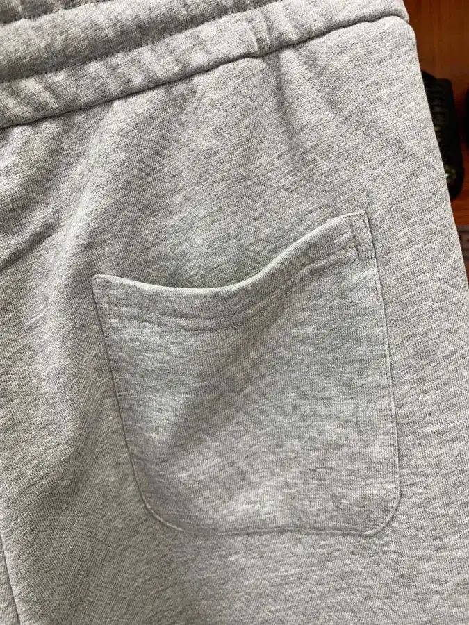 Come Hearts Crosshatch Denim情侣Shorts