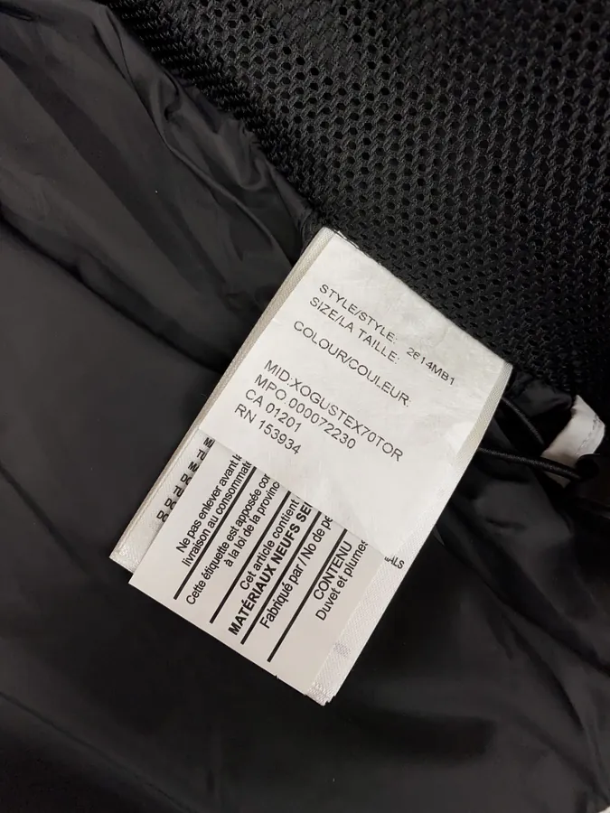 Canada Goose Men's and Women's Down Jacket