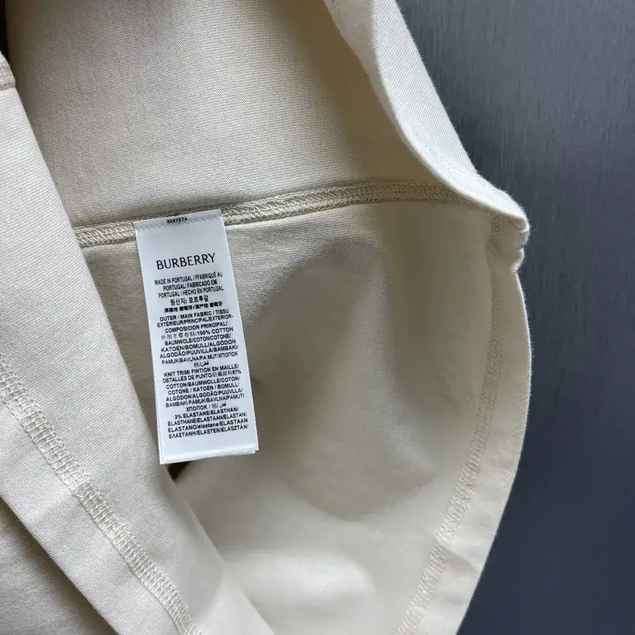 Burberry Round Neck T Shirt with Bees Print