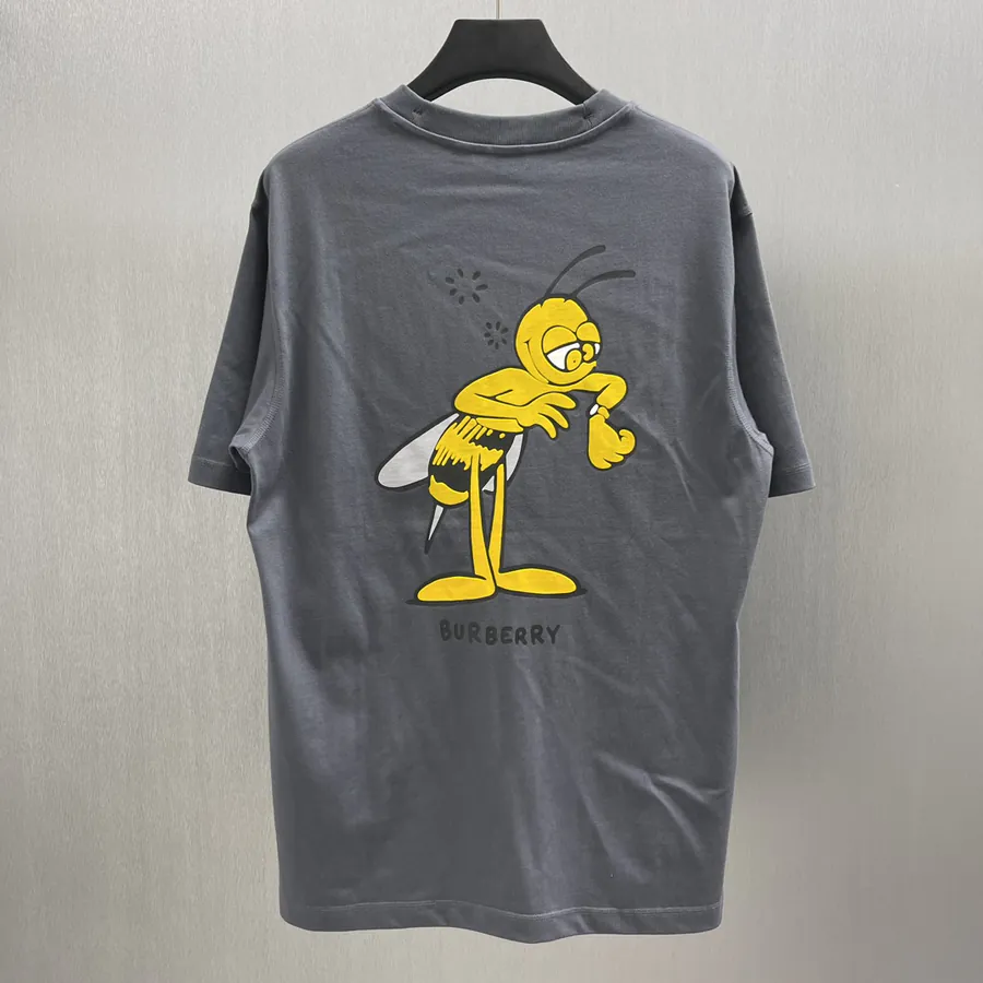 Burberry Plush Bee Print Short Sleeve T Shirt