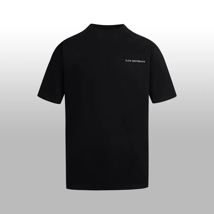 GIVENCHY Embroidered Logo情侣款Short T