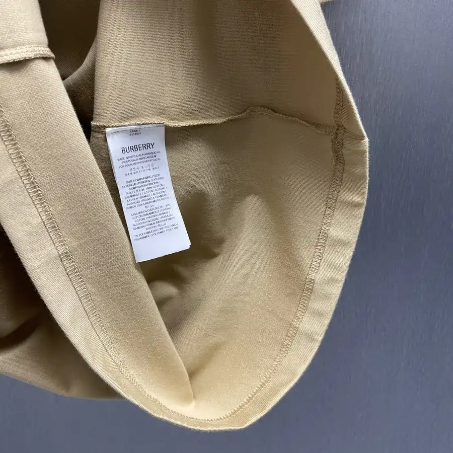 Burberry New Arrival Checked Cotton Work T Shirt