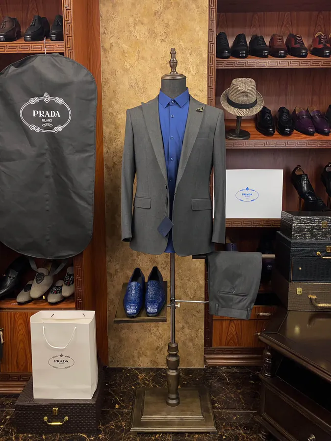 PRAD Men's Premium Leisure Suit and Trousers
