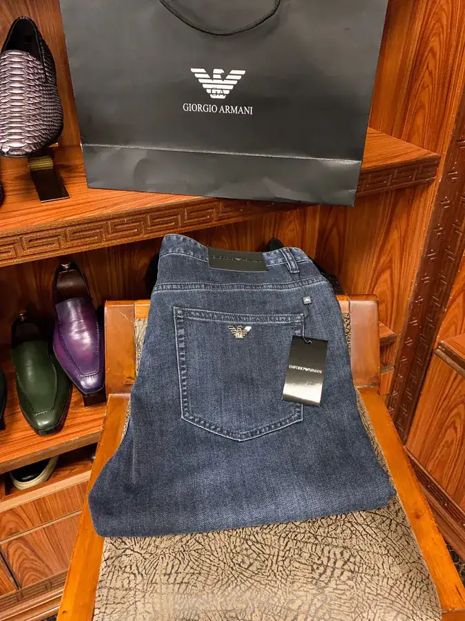 Armani Men's Denim Jeans Premium Quality, Fashion Design