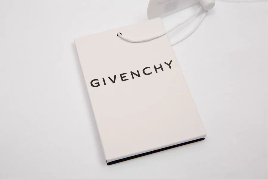 Giv Guerlain Snake Year Collection Gradient Letter Round Neck T Shirt