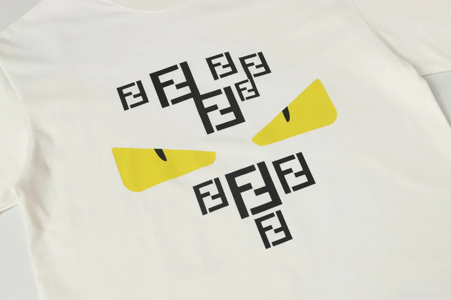 FD2025ss New Classic Monster Eyes Loose T Shirt
