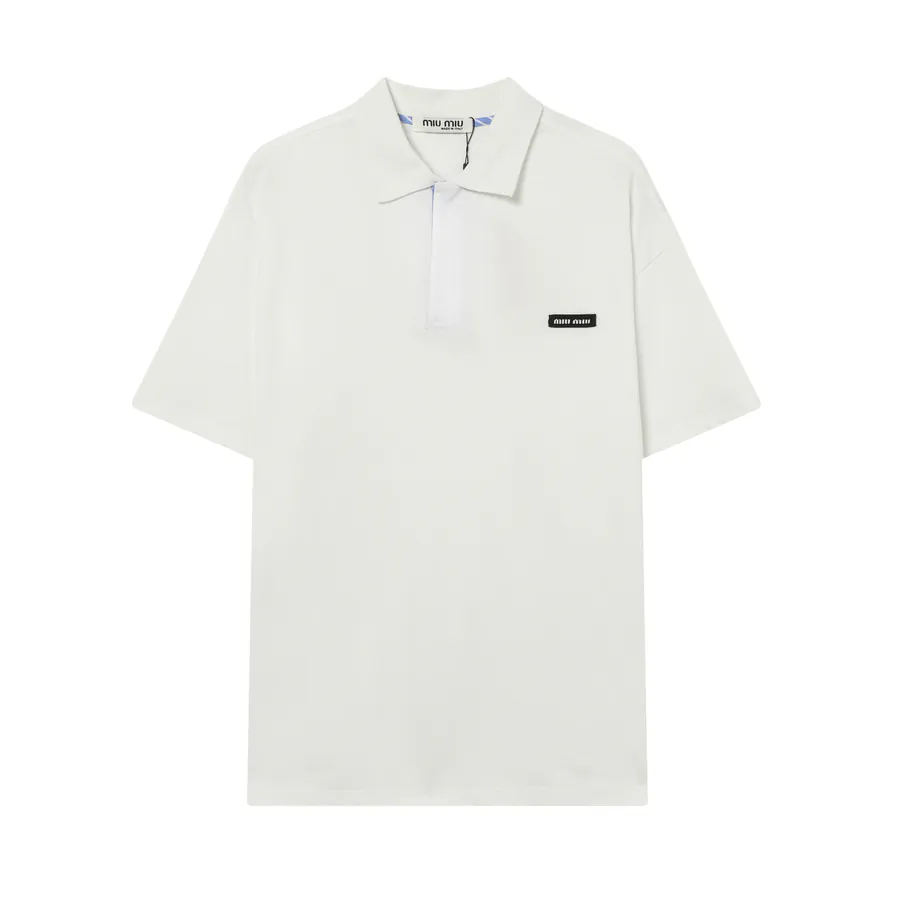 Miu Polo Trendy 2025ss, Stylish Fit, Classic Design