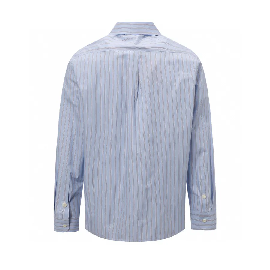 MIUMIU 25 Point SS New Arrival Embroidered Striped Cotton Shirt
