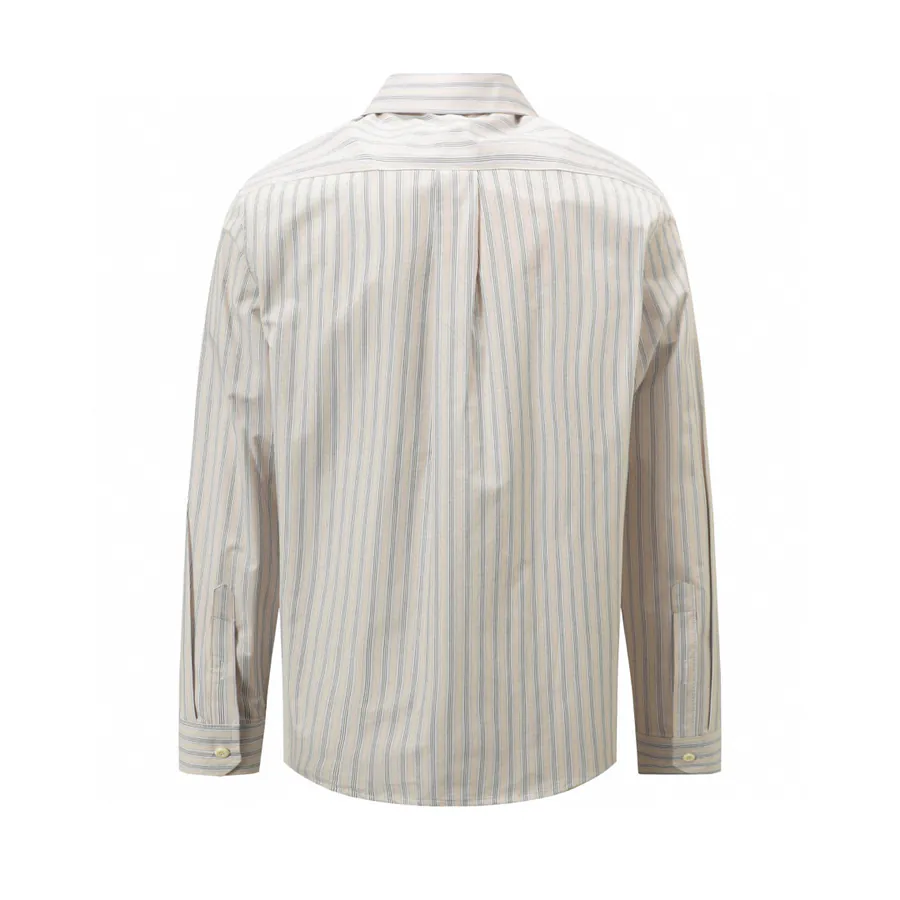 Miumiu Miu Miu 25ss New Arrival Embroidered Striped Regular Shirt