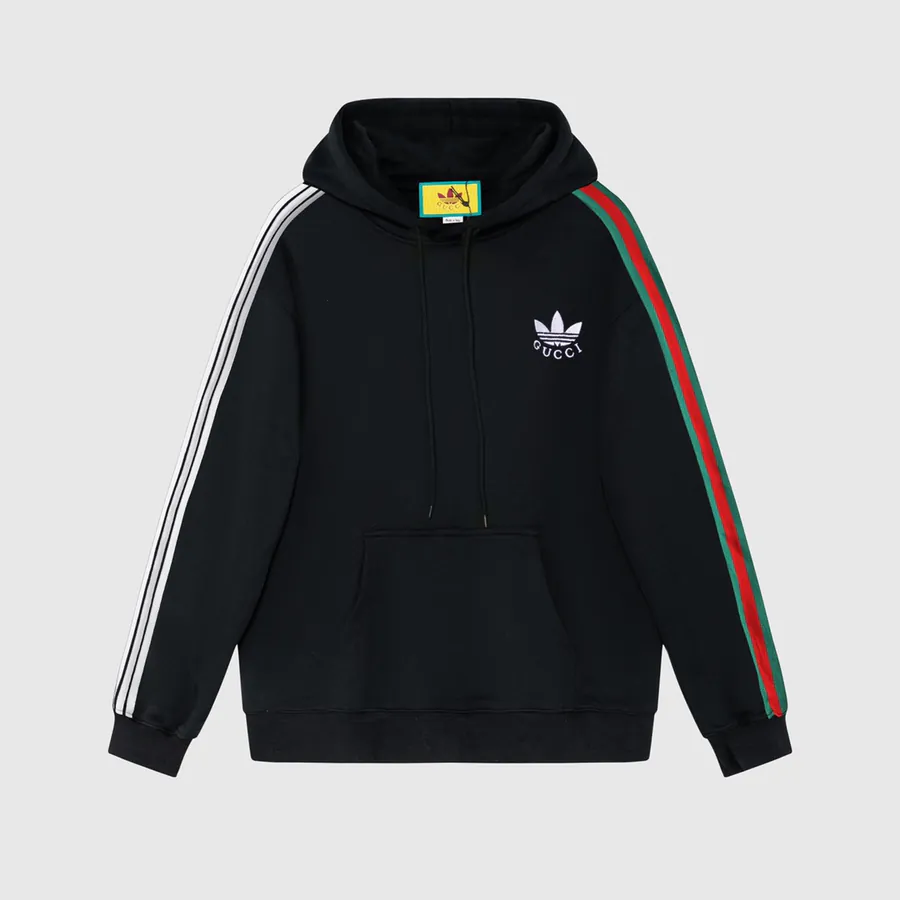 Gucci x Three Leaf Clover Collaboration Oversized Hoodie